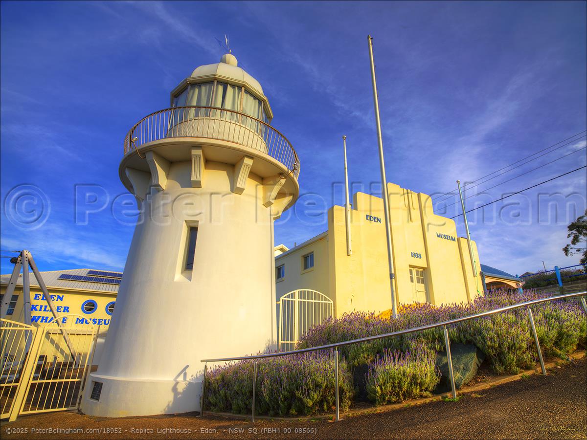 Peter Bellingham Photography Replica Lighthouse - Eden - NSW SQ (PBH4 00 08566)